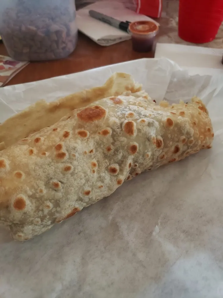 Carne Asada Fry Burrito